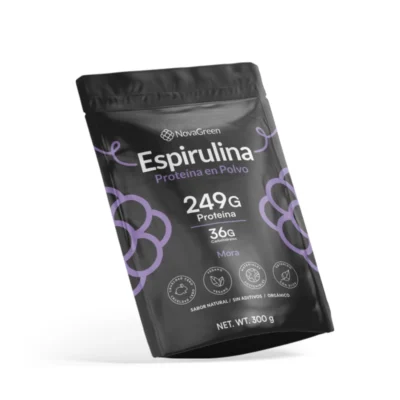 Blackberry flavored Spirulina Protein Powder